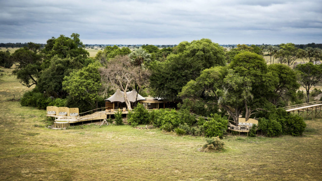 écolodge de luxe au Botswana