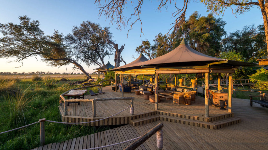 écolodge de luxe au Botswana