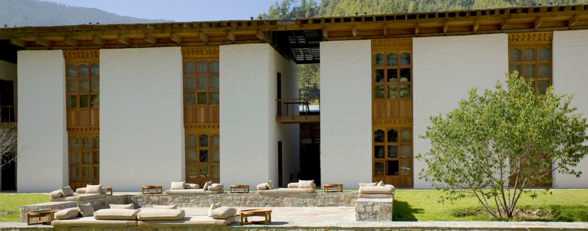 hôtel de luxe Bhoutan Amankora