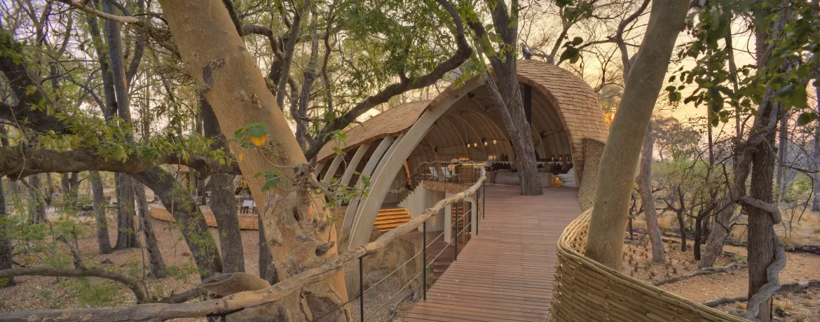 ecolodge design au Botswana