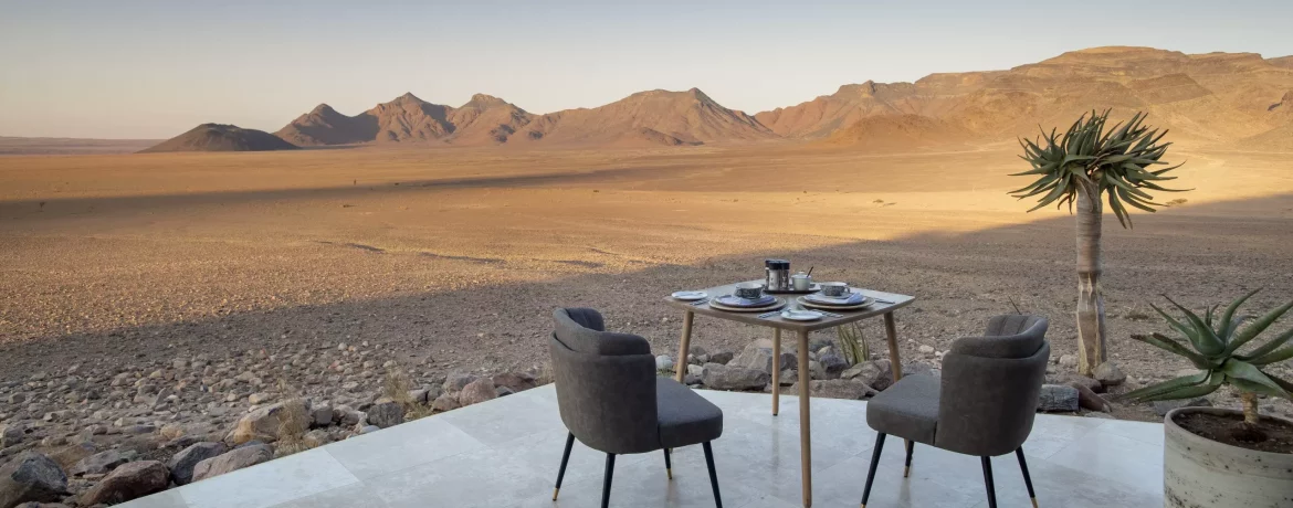 hôtel de luxe en Namibie