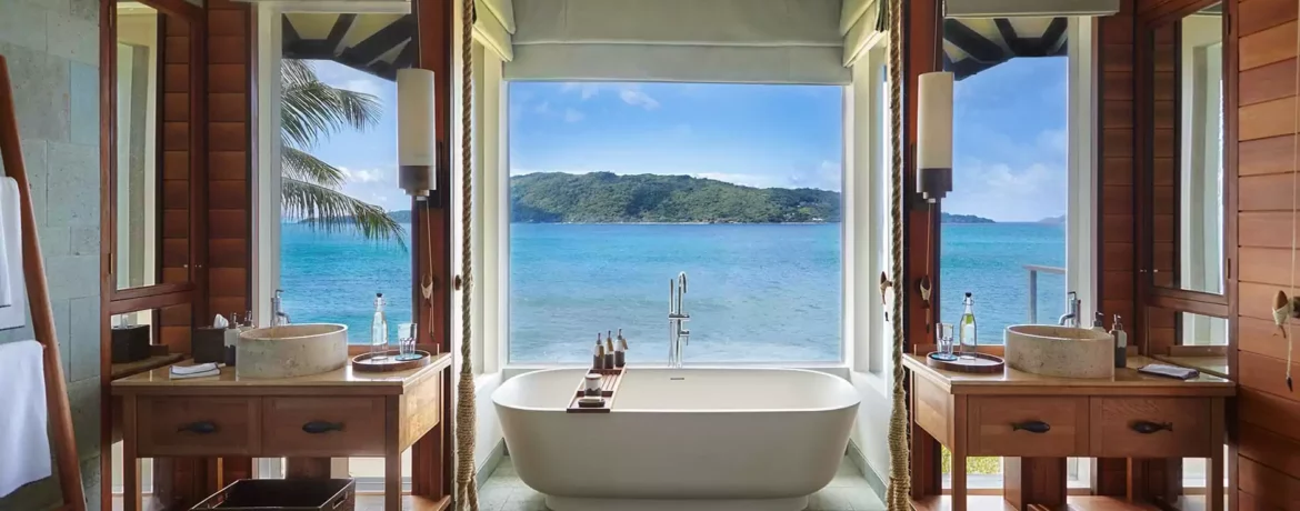 Hôtel de luxe aux Seychelles