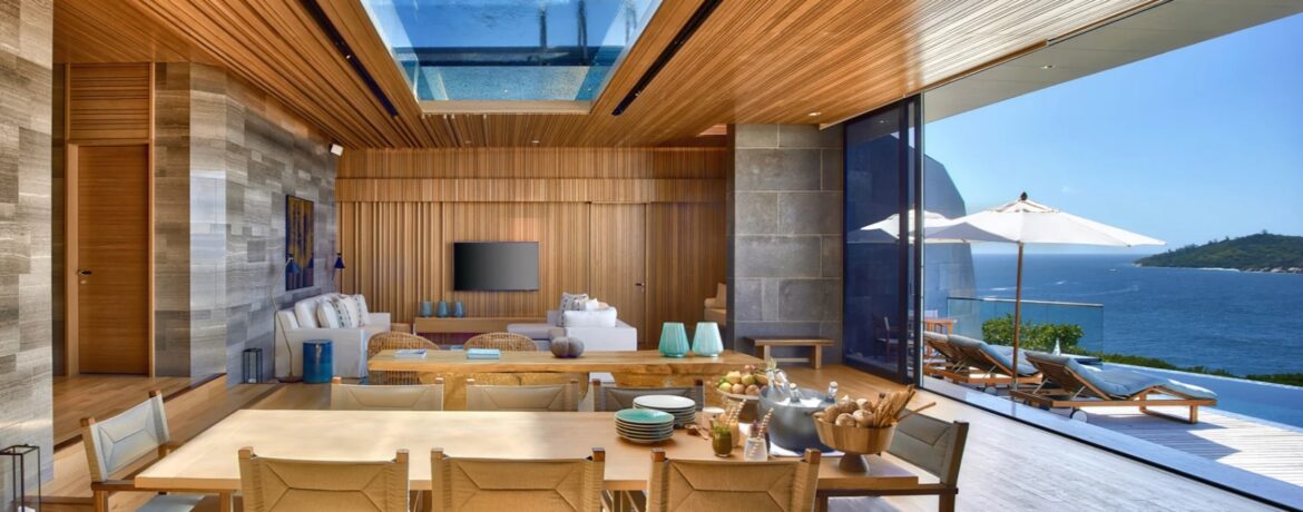 Hôtel de luxe aux Seychelles