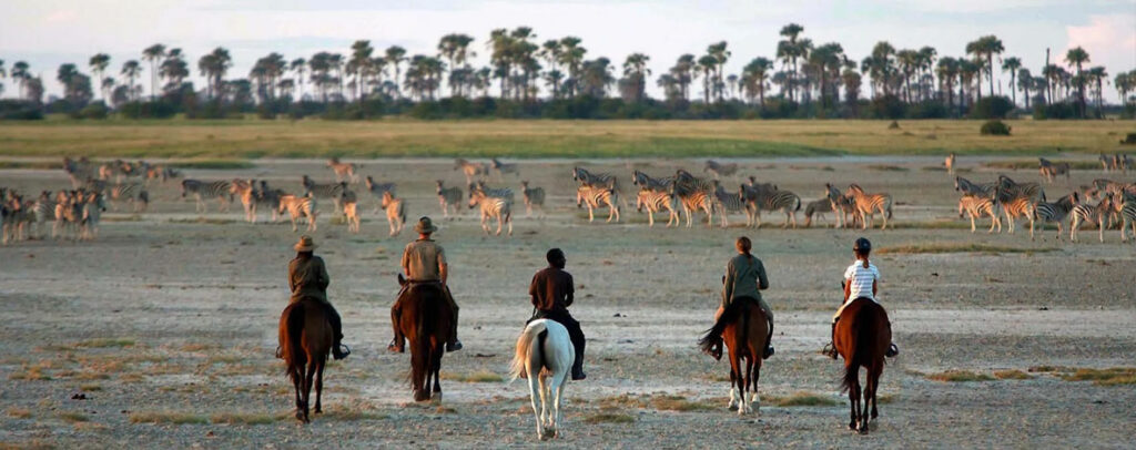 Safari randonnée à cheval expérience voyage de luxe