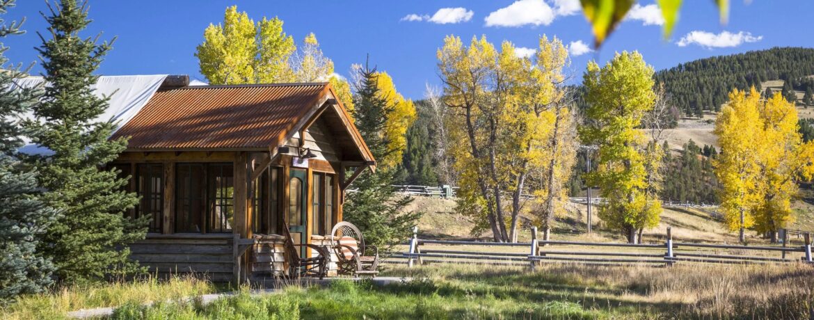 écolodge de luxe au Montana