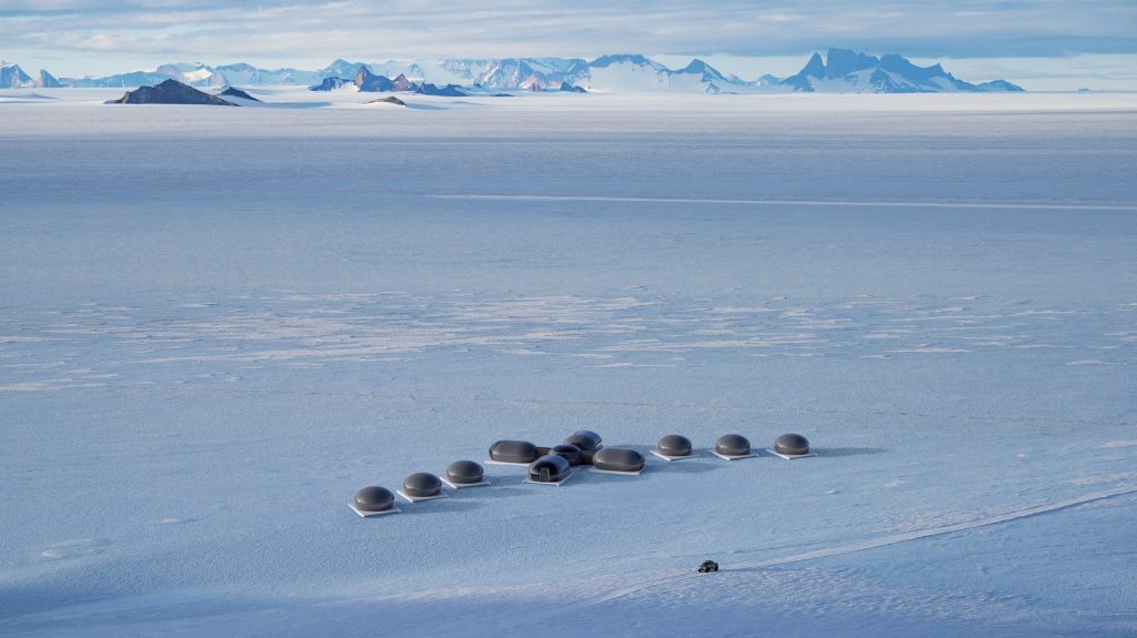 écolodge de luxe en Antarctique